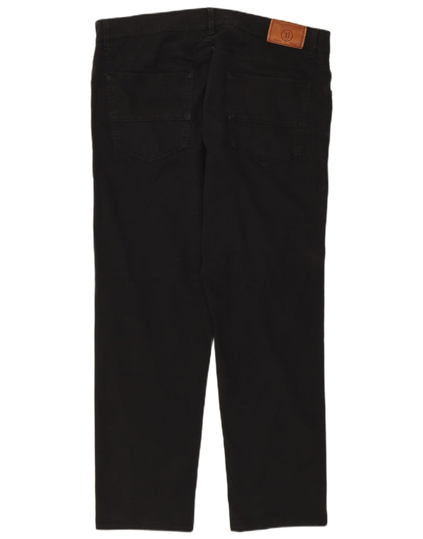 Trussardi Herre Straight Jeans IT 51 Large W37 L28 Sort