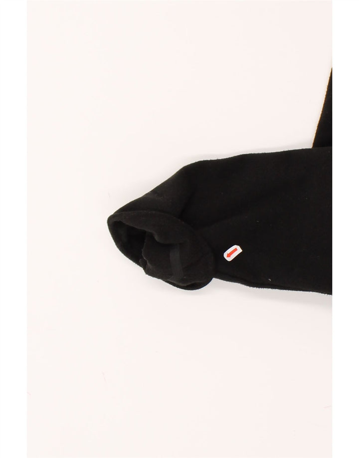 KANGOL Womens Hooded Duffle Jacket UK 10 Small  Black Polyester Vintage Kangol and Second-Hand Kangol from Messina Hembry 