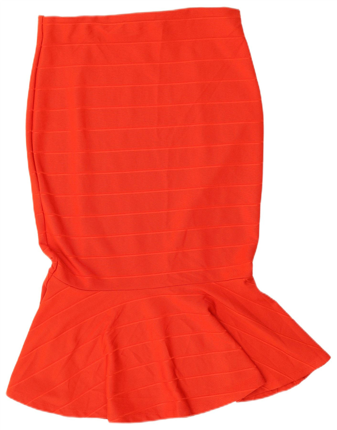 Marks & Spencer Dame Havfrue Nederdel UK 14 Large W32 Rødstribet Polyester