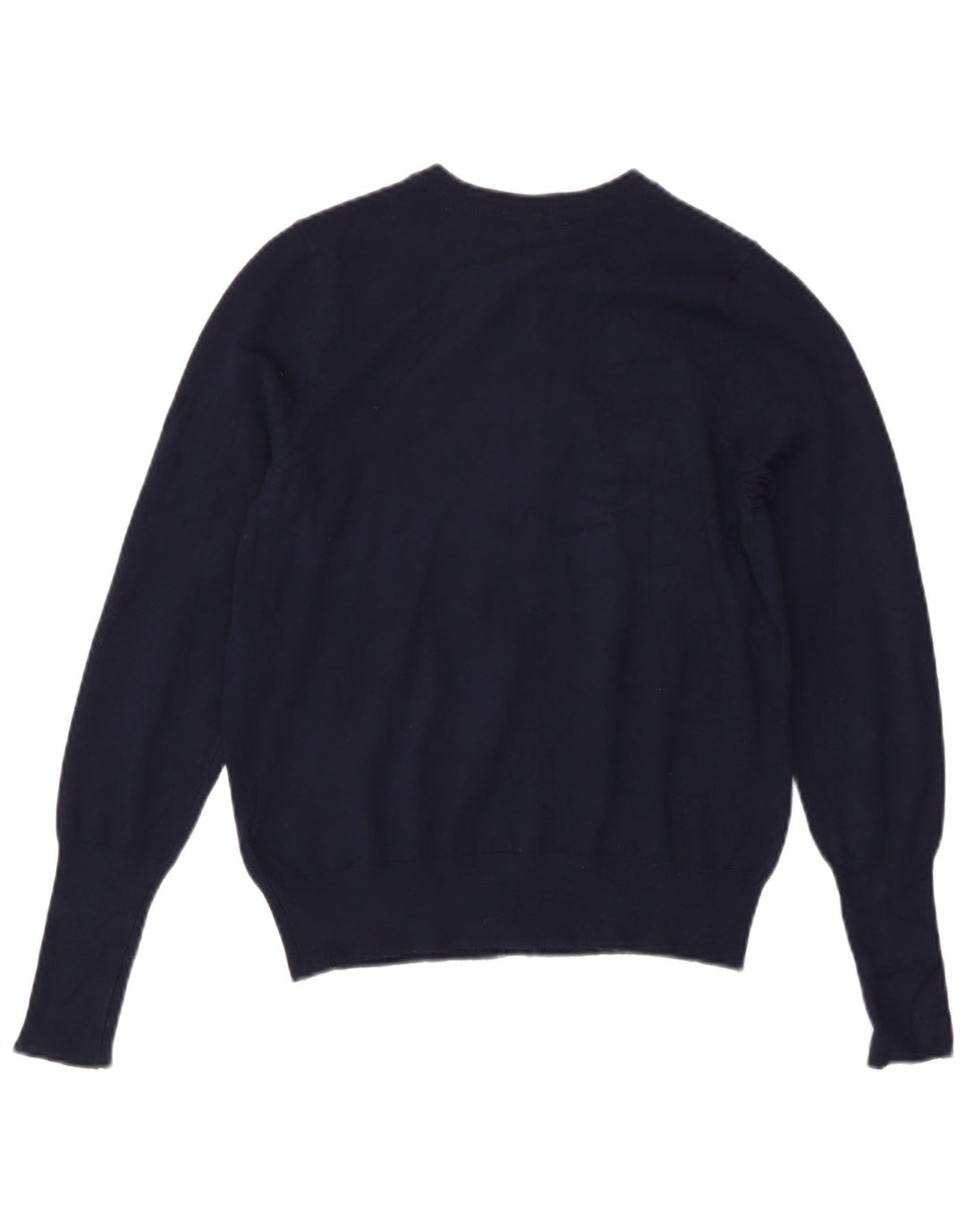 Marks & Spencer Dame Cardigan Sweater UK 10 Small Navy Blue Viscose