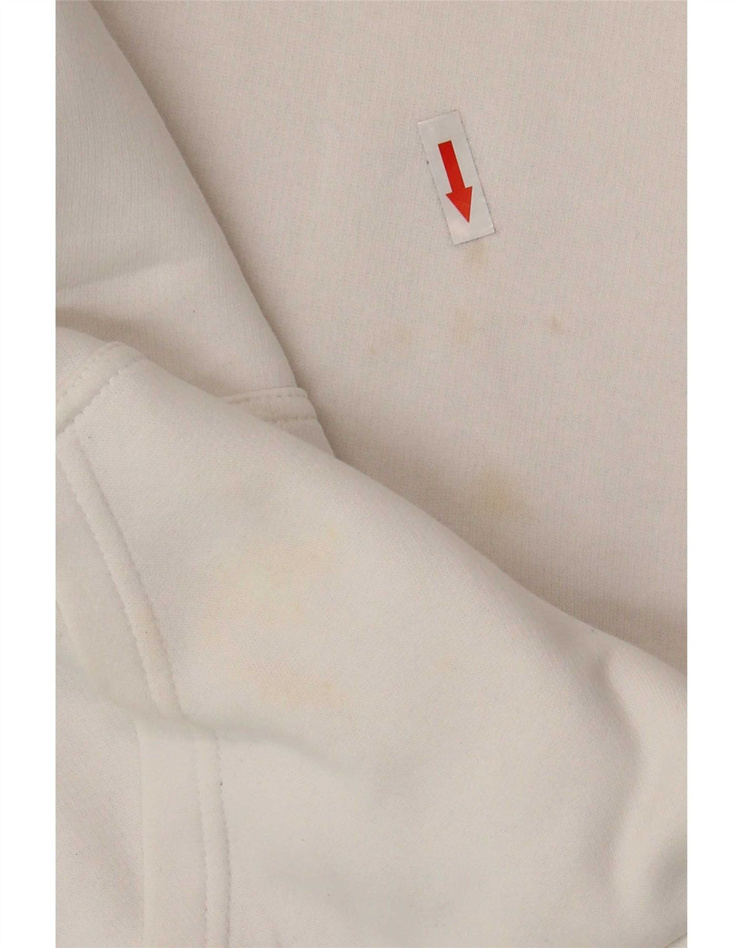Champion Herre grafisk hættetrøje Jumper Medium hvid bomuld