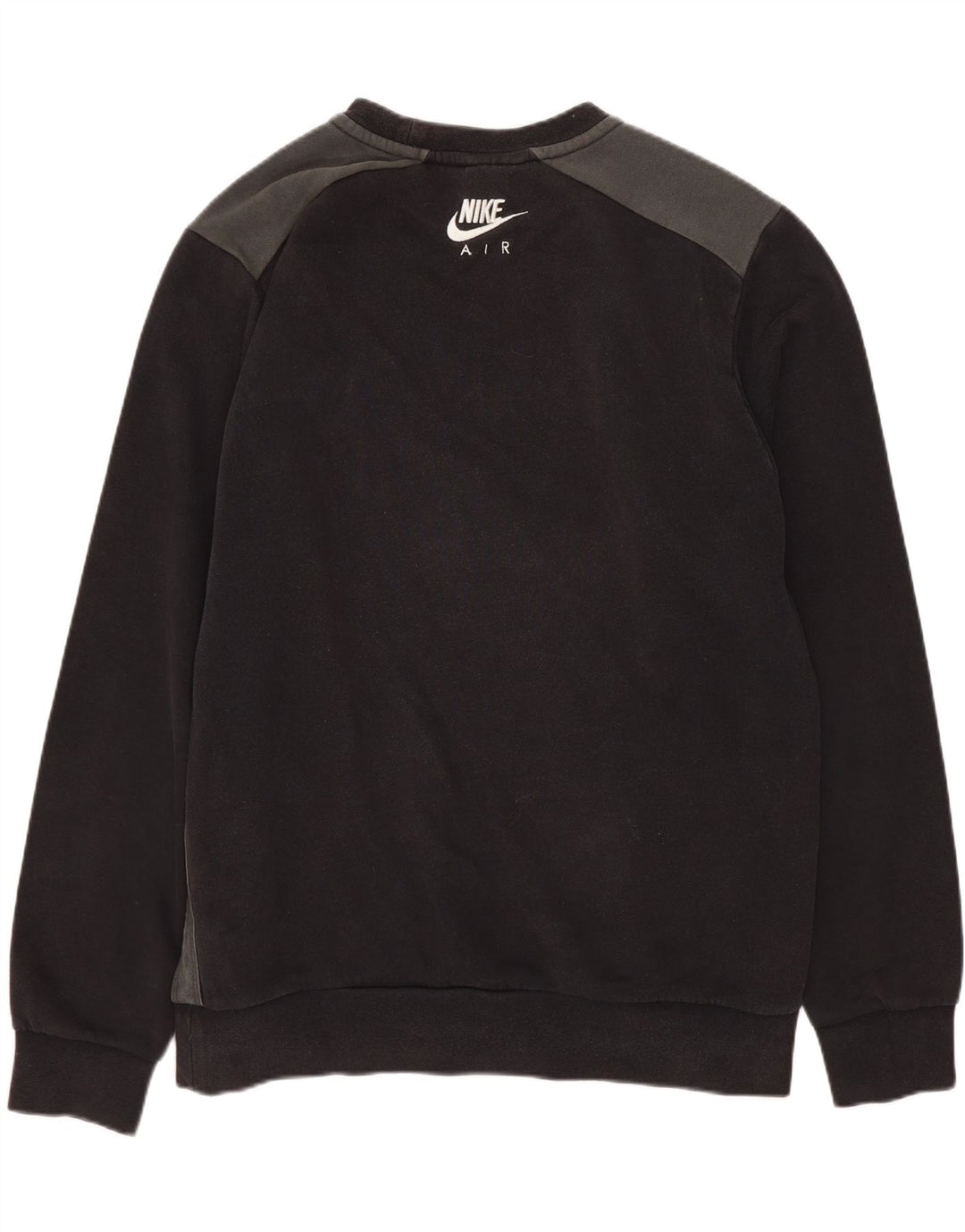 Nike Herre grafisk sweatshirt Jumper Medium Sort Bomuld