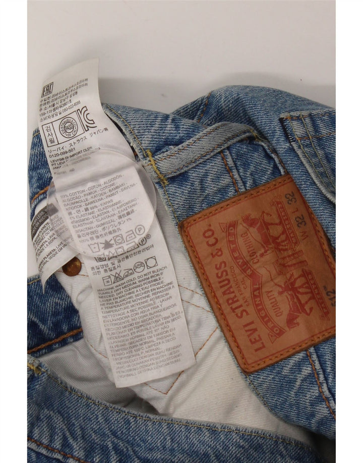 Levi's Womens 512 Slim Tapered Jeans W32 L28 Blå Bomuld