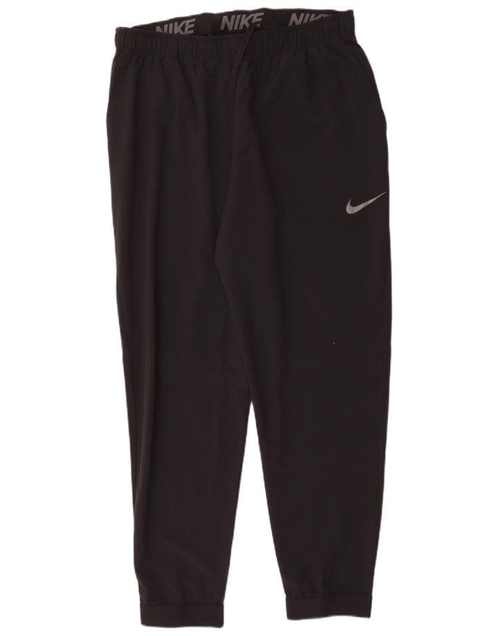 Nike Herre Dri Fit træningsdragt Bukser Joggers XL Sort Polyester