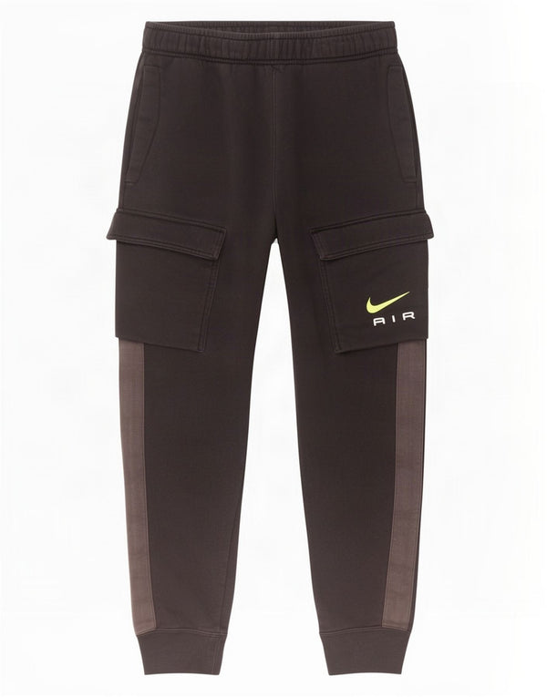 Nike Herre Cargo træningsdragt Bukser Joggers Medium Sort Colourblock Bomuld