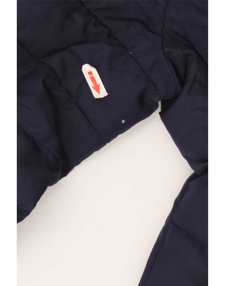 Gap polstret jakke til kvinder UK 14 Mellem marineblå polyester