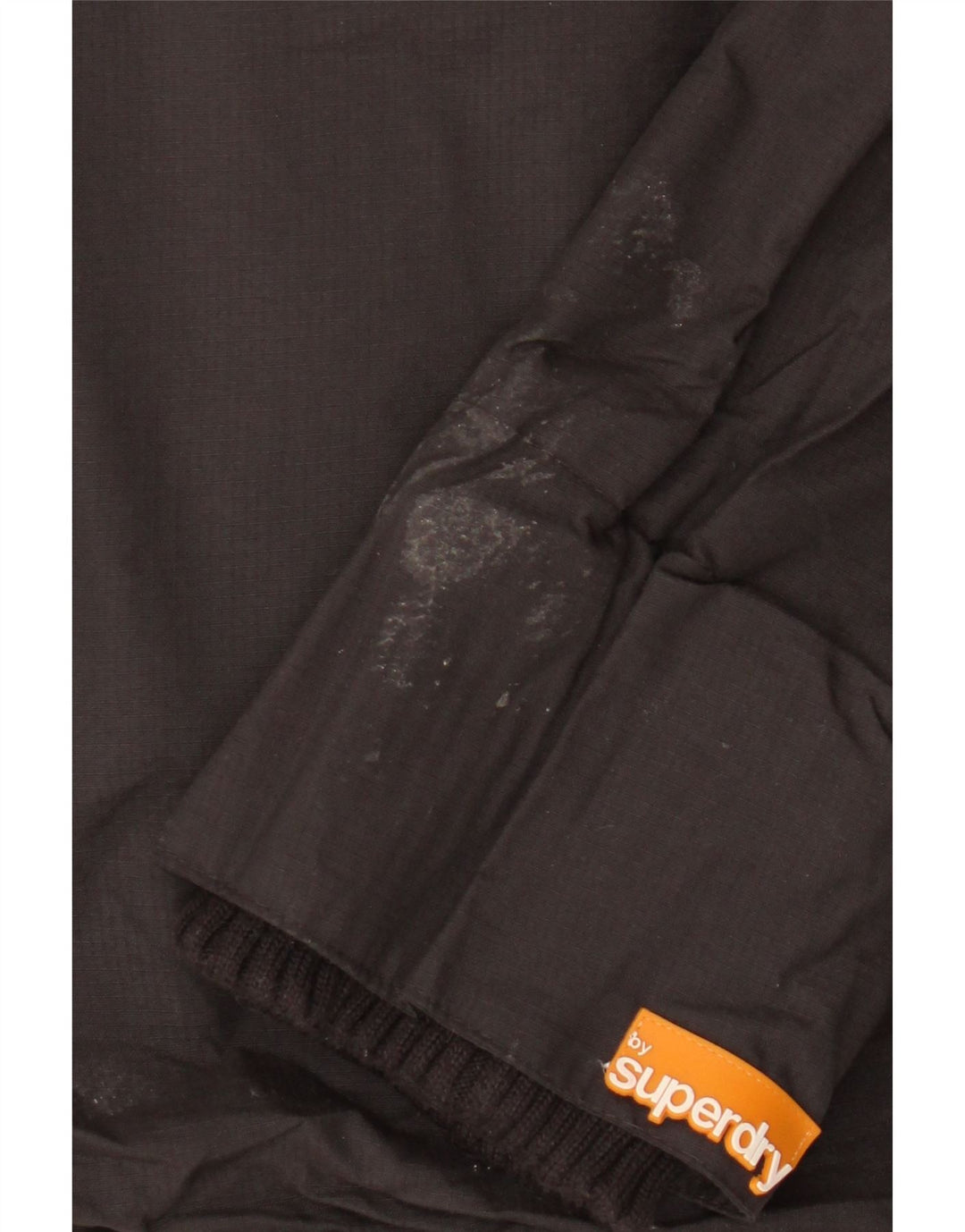 Superdry Regnjakke til kvinder UK 14 Stor sort nylon