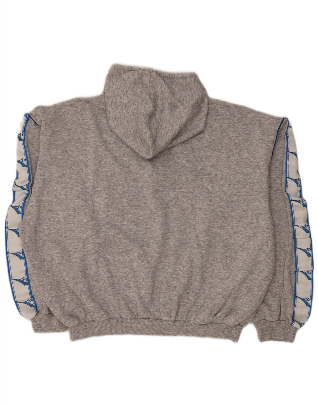 DIADORA Oversized grafisk hættetrøje til kvinder UK 12 mellemgrå