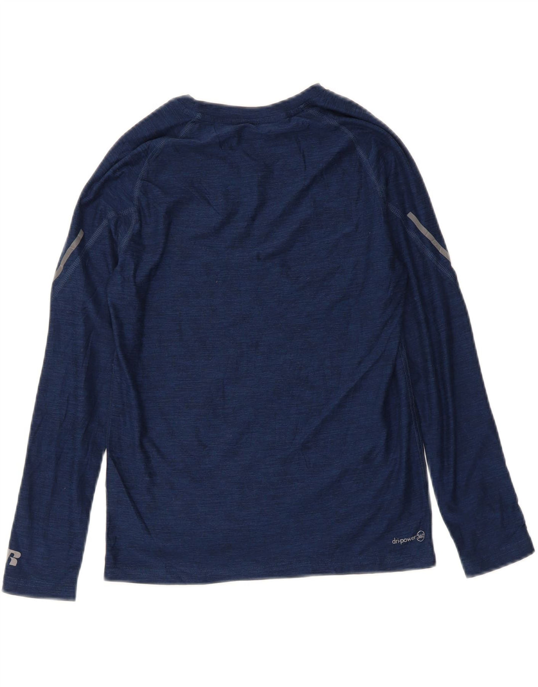RUSSELL ATHLETIC Boys Top Long Sleeve 10-11 Years Large Navy Blue Vintage Russell Athletic and Second-Hand Russell Athletic from Messina Hembry 