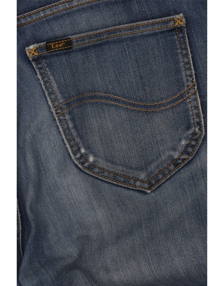 Lee Herre Rider Slim Jeans W34 L32 Blå Bomuld