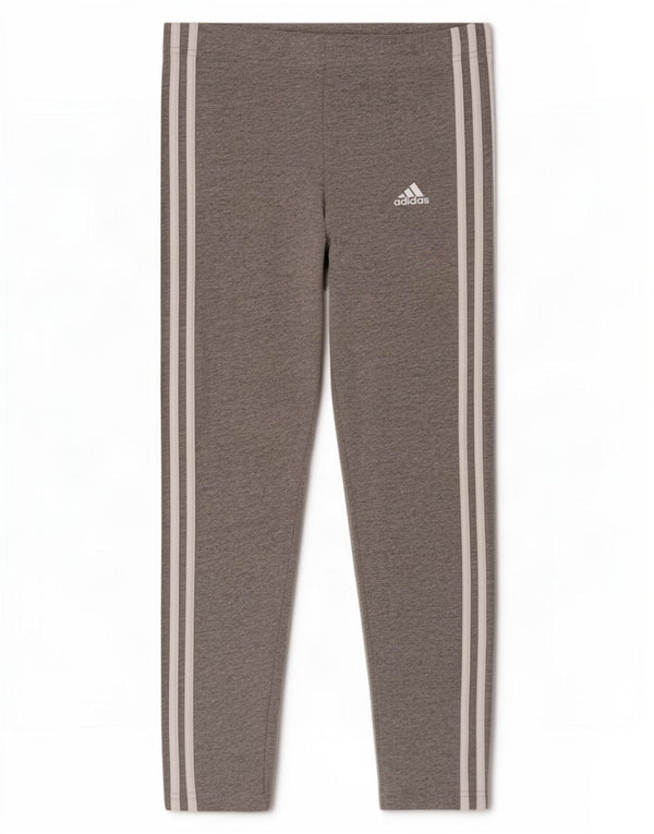 Adidas Pige Leggings 11-12 år Grå Flecked Bomuld