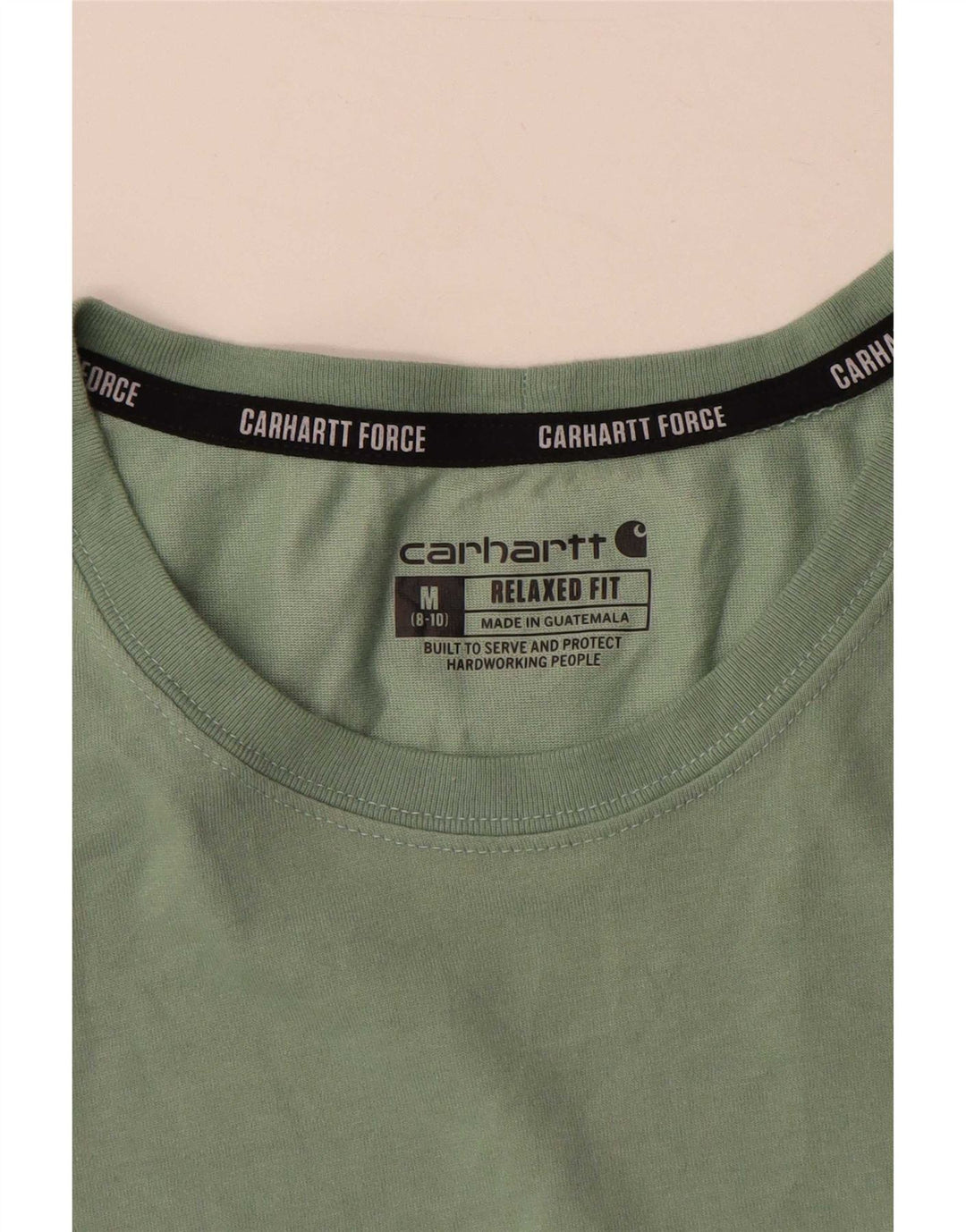 Carhartt Womens Relaxed Fit Vest Top UK 8/10 Medium Green Polyester