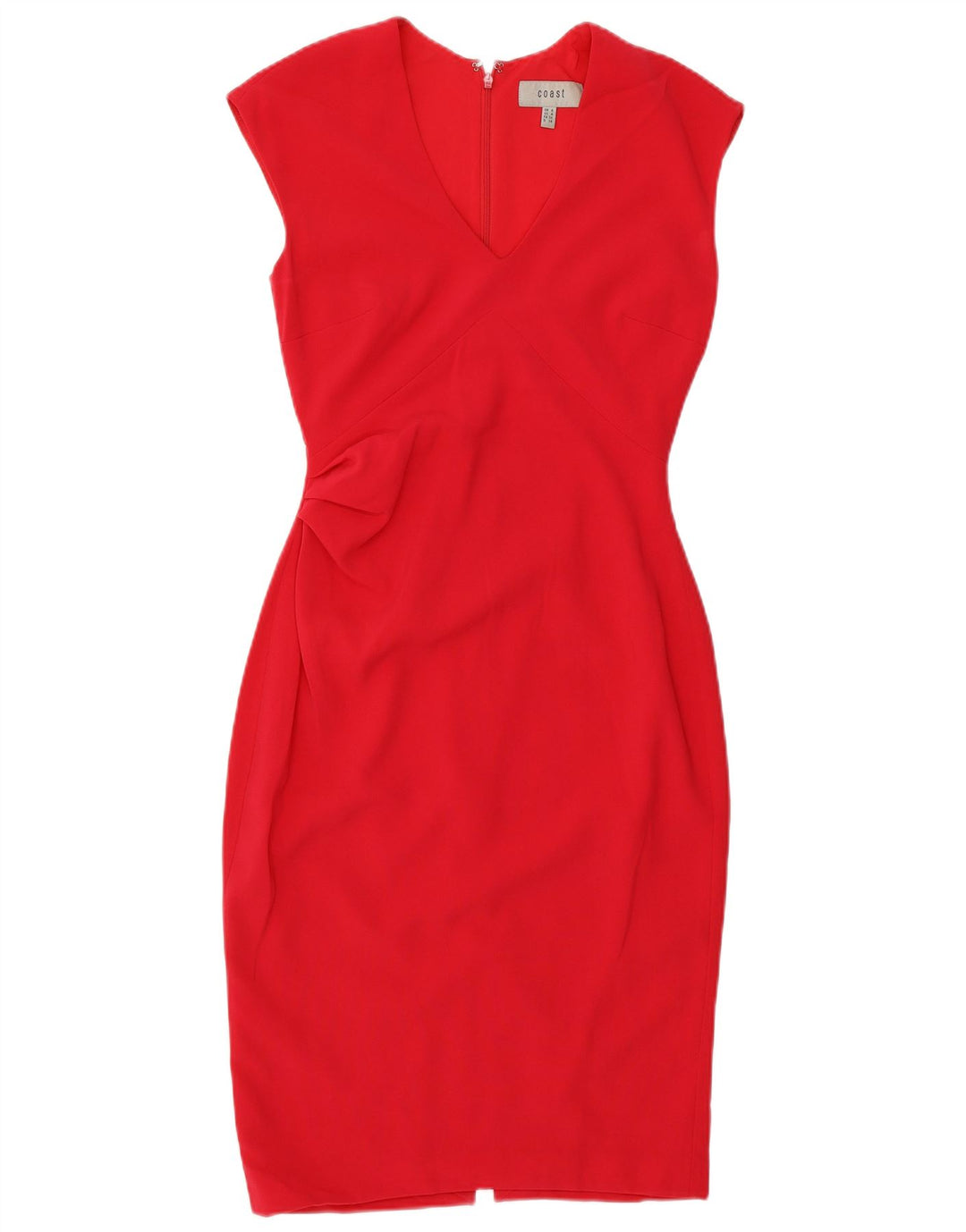 Coast Womens Bodycon Dress UK 8 Small Pink Triacetat