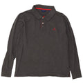 Gant Langærmet Polo Shirt til mænd XL Grå Bomuld
