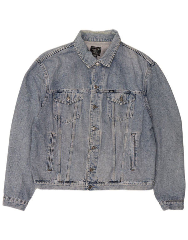 Gas Herre denimjakke 2XL blå bomuld