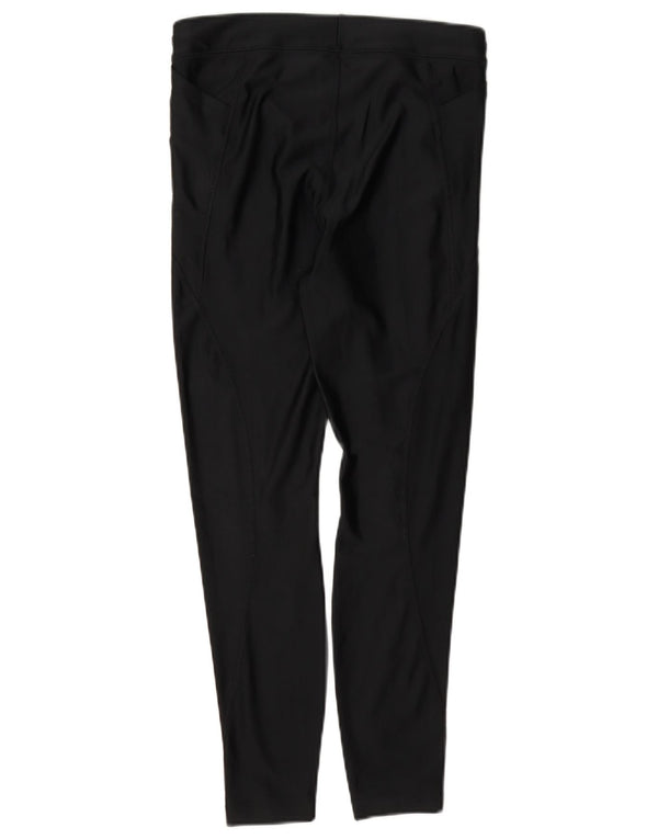 Nike Dame Dri Fit Leggings UK 10 Small Black