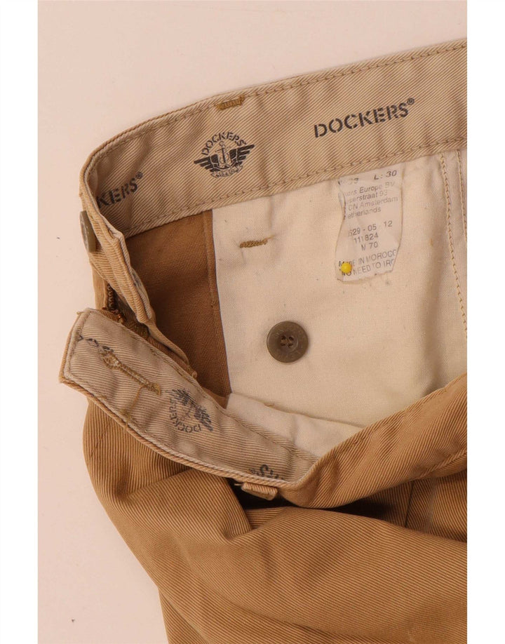 Dockers Herre Pegged Chino Bukser W33 L30 Beige