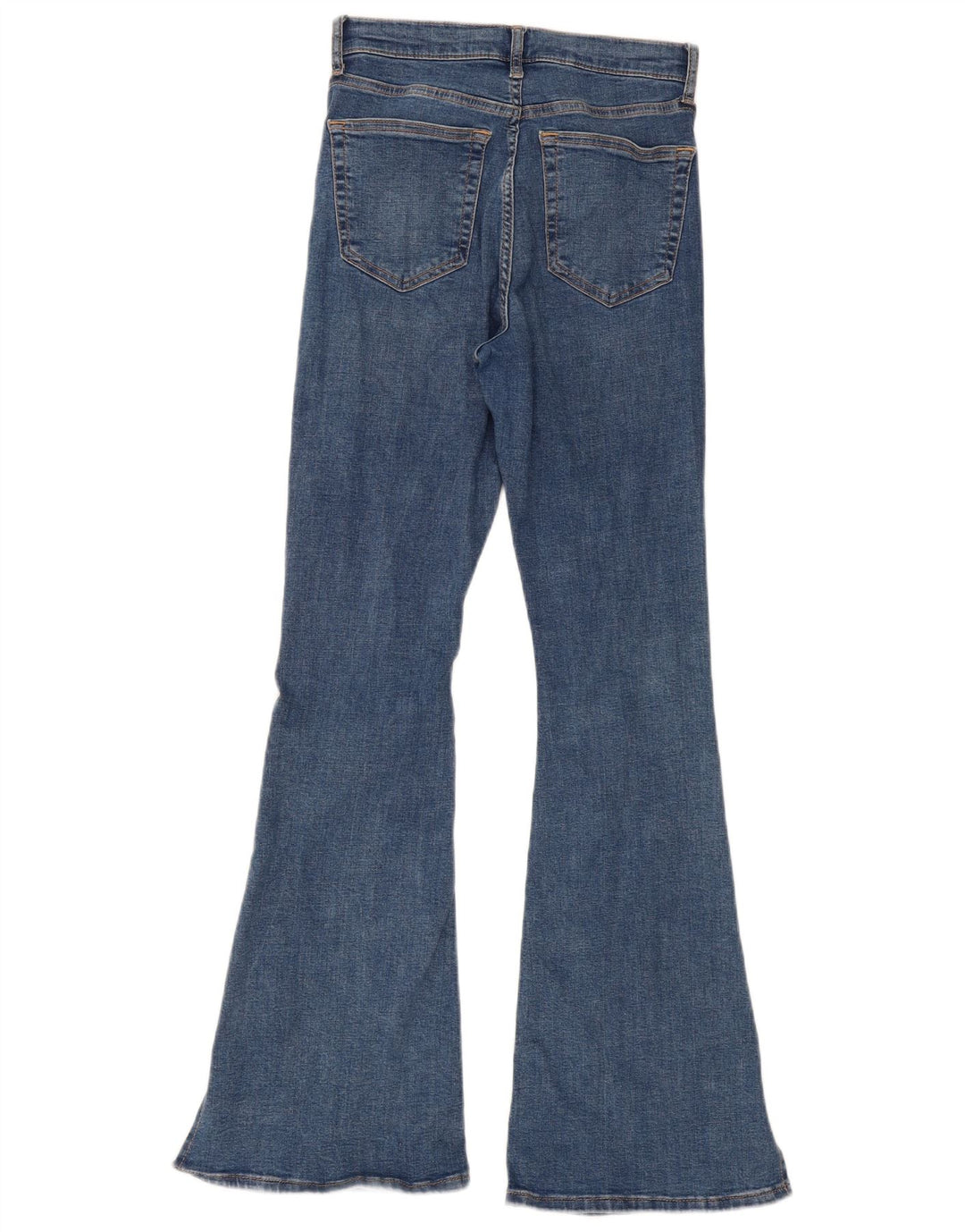 Topshop Dame Flared Jeans W28 L32 Blå Bomuld