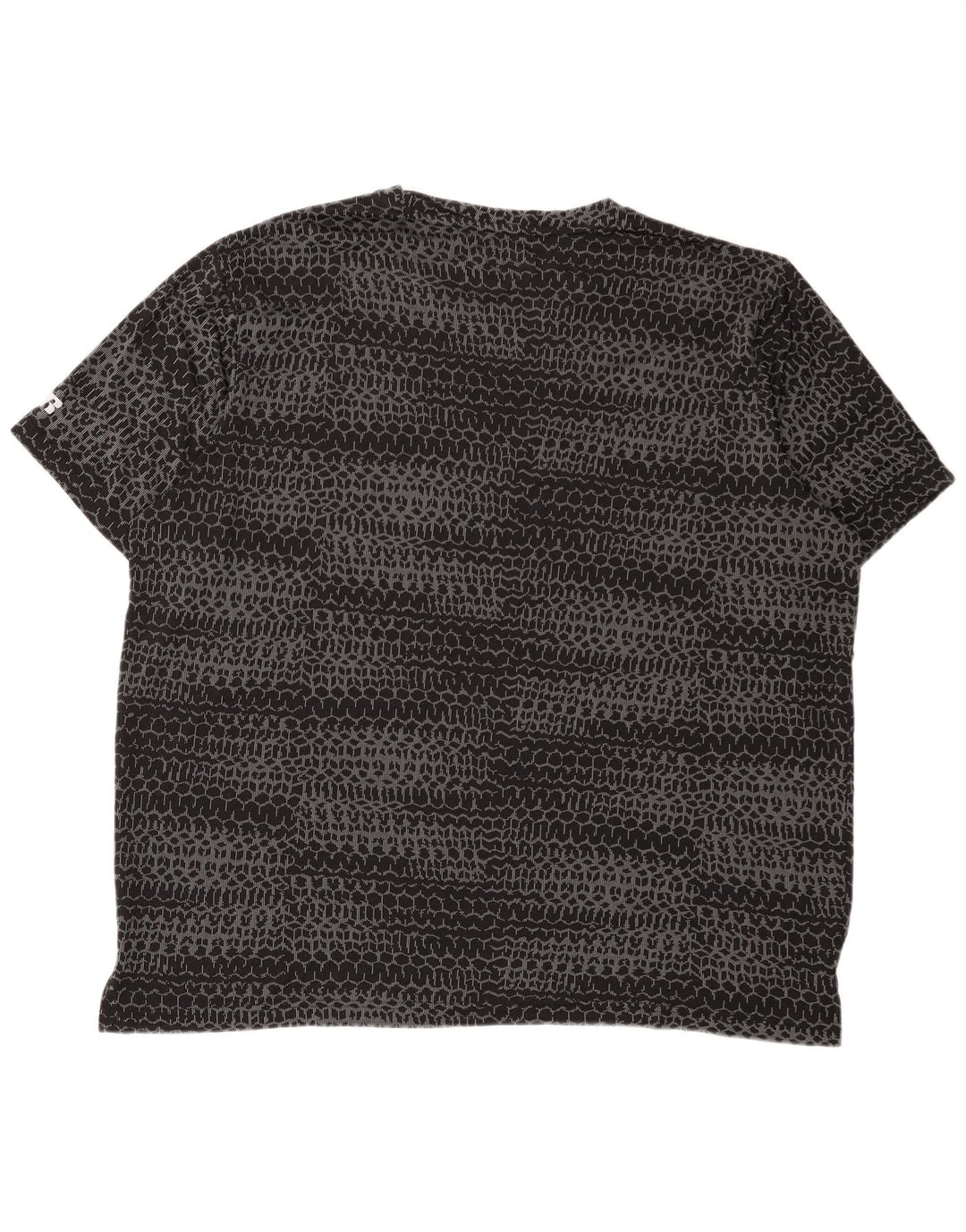 RUSSELL ATHLETIC Herre grafisk T-shirt Top UK 54/56 3XL Sort