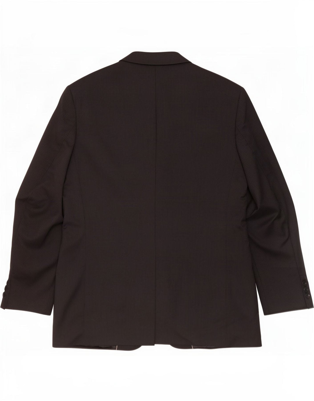 Marks & Spencer Herre 3-knaps blazerjakke UK 44 XL Sort nålestribet uld