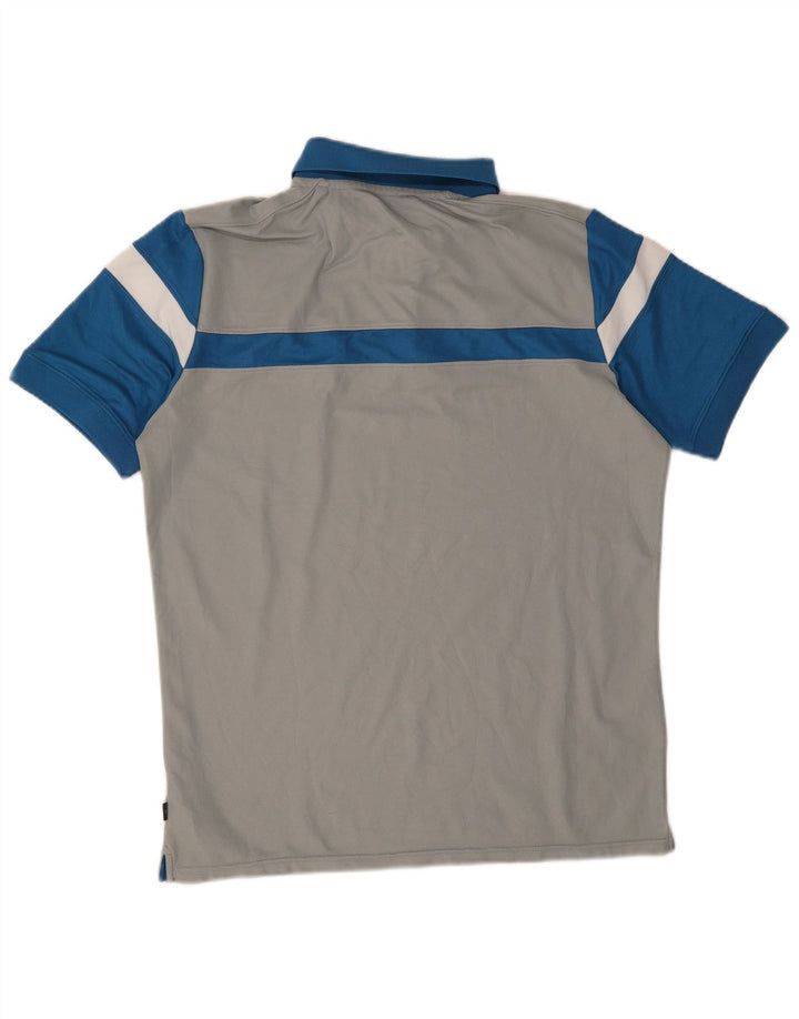 Calvin Klein herre poloshirt mellemgrå Colourblock Polyester