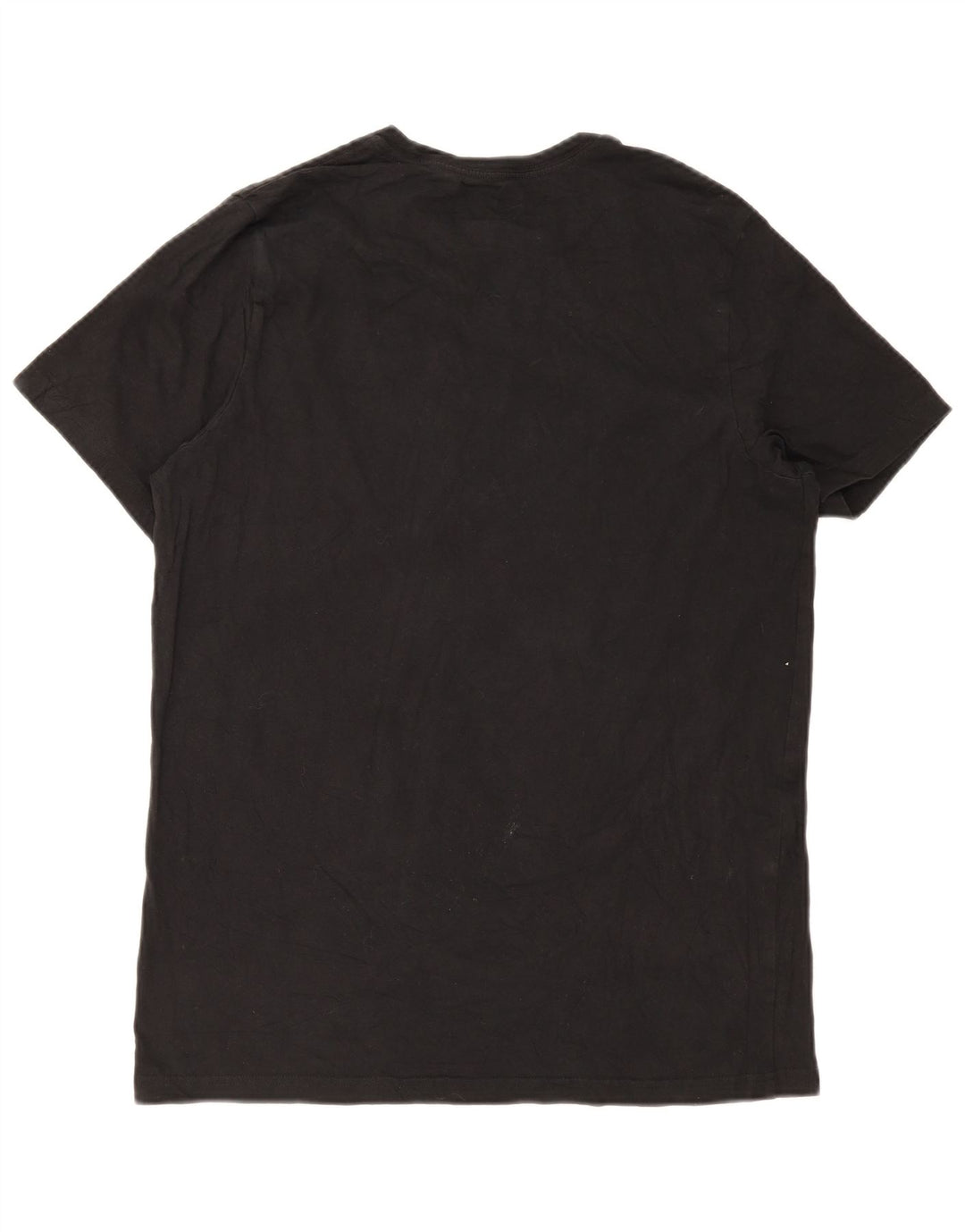 Tommy Hilfiger Herre T-Shirt Top Medium Sort Bomuld
