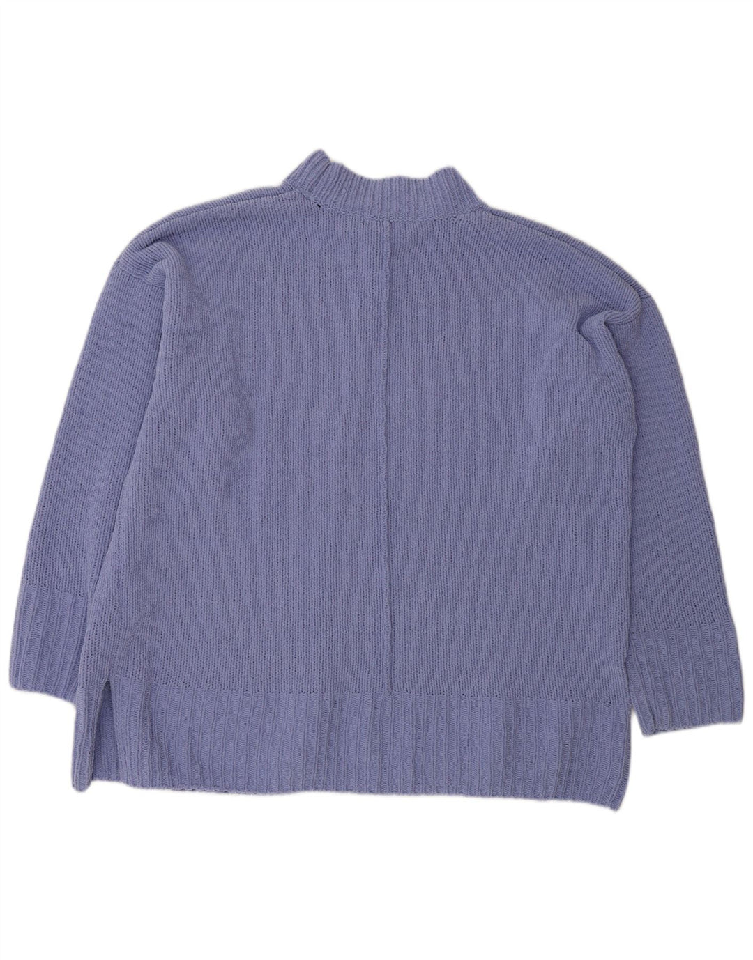 Marks & Spencer Dame Oversized Turtle Neck Jumper Sweater UK 18 XL Lilla