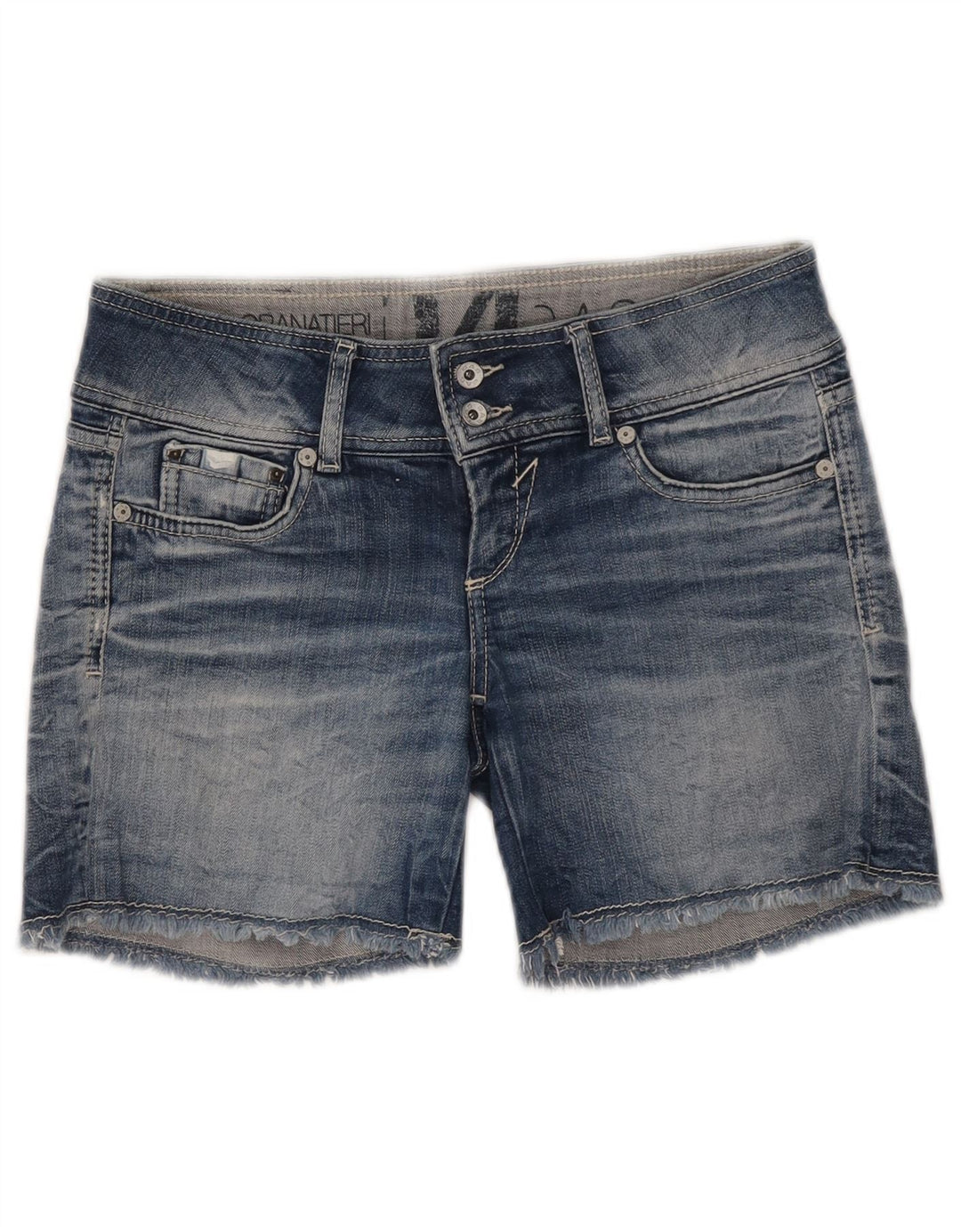 GAS denimshorts til kvinder W27 Små blå bomuld