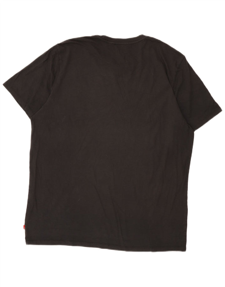 Levi's Herre grafisk T-shirt Top XL Sort