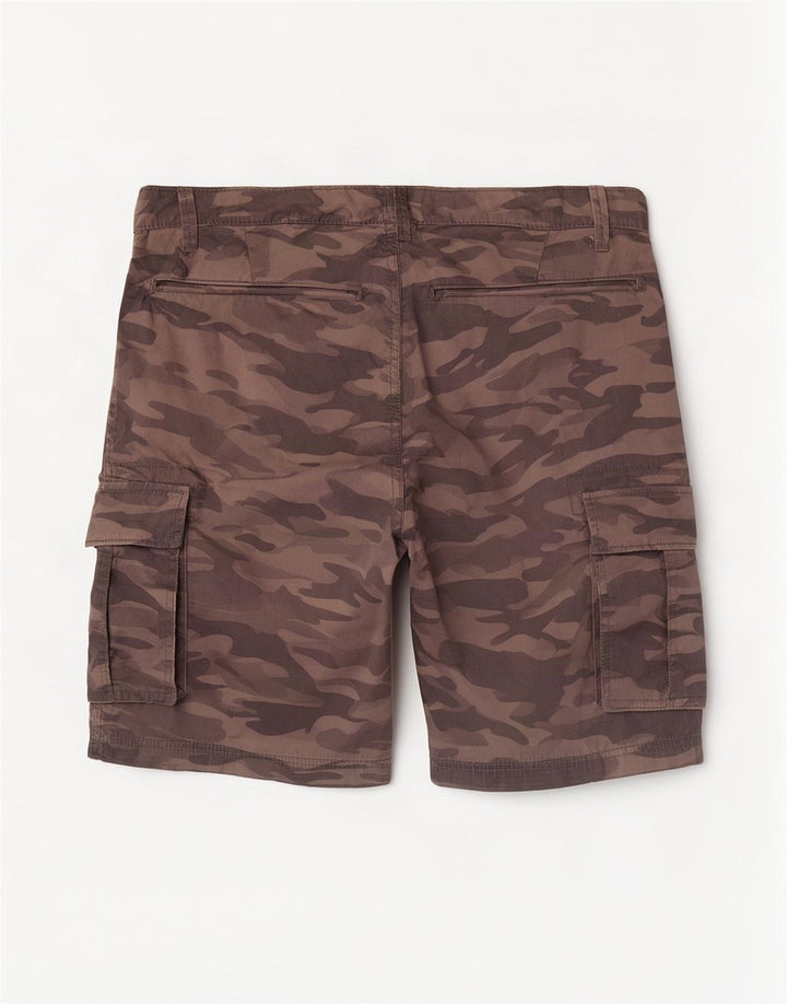 I Extenso Herre Regular Cargo Shorts W36 Stor Grå Camouflage Bomuld
