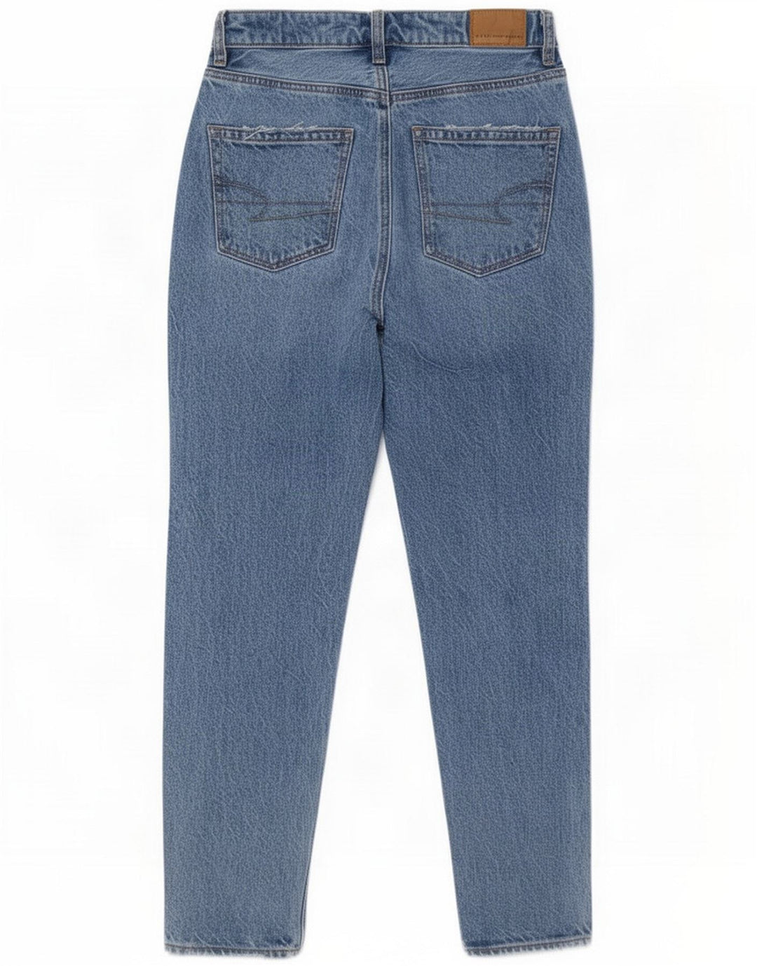 American Eagle Womens Tapered Jeans W24 L25 Blue Cotton