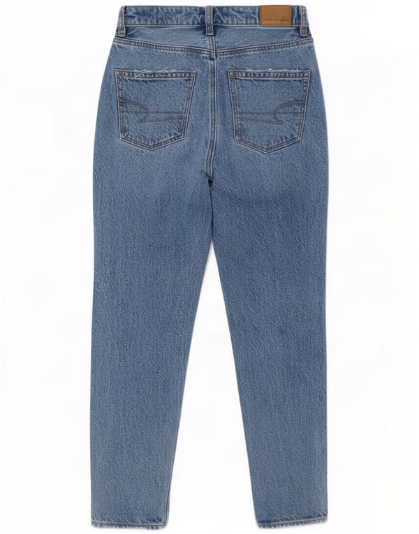 American Eagle Womens Tapered Jeans W24 L25 Blue Cotton