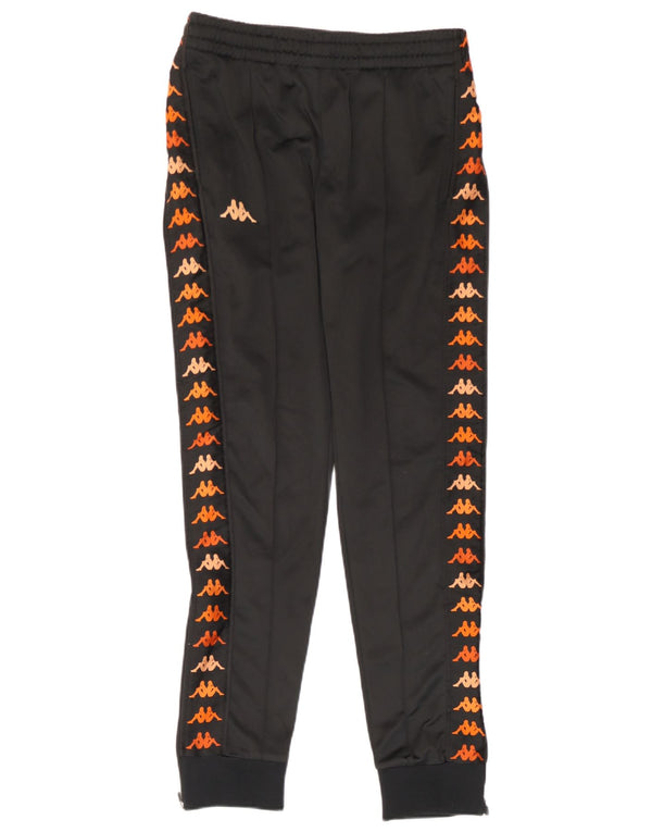Kappa Graphic Tracksuit Bukser til kvinder Joggers UK 10 Small Black