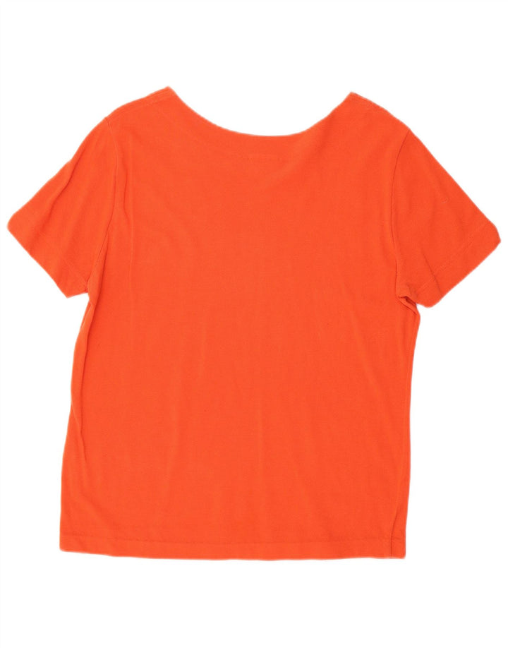 LACOSTE T-shirt top til kvinder str. 48 XL Orange
