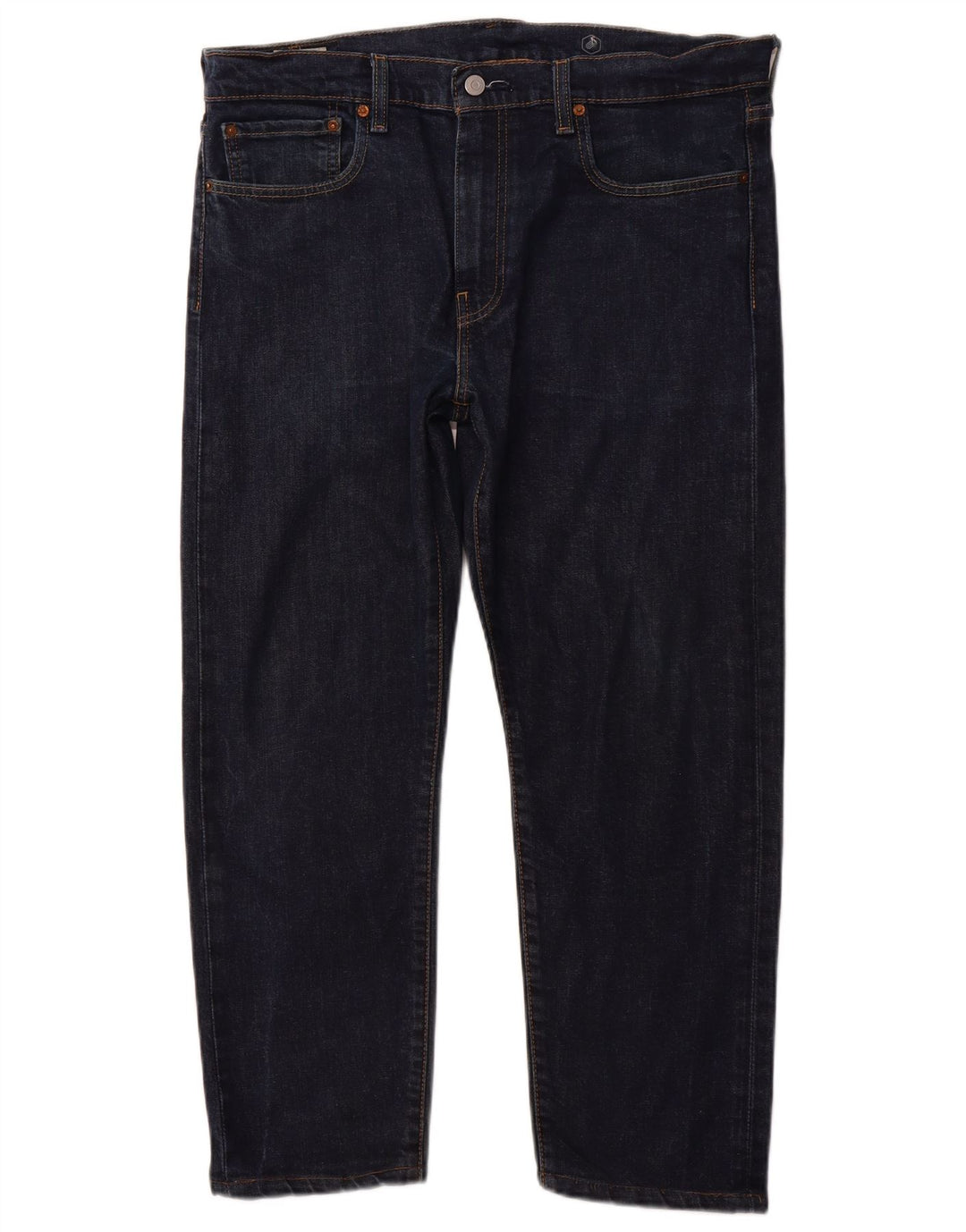 LEVI'S Herre 512 Slim Tapered Jeans W36 L26 Marineblå Bomuld