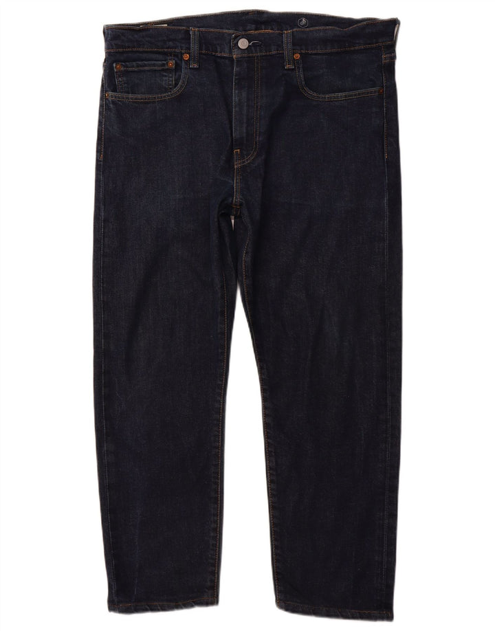 LEVI'S Herre 512 Slim Tapered Jeans W36 L26 Marineblå Bomuld