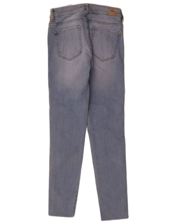 Zara Womens Skinny Jeans EU 38 Small W28 L27 Blue Cotton