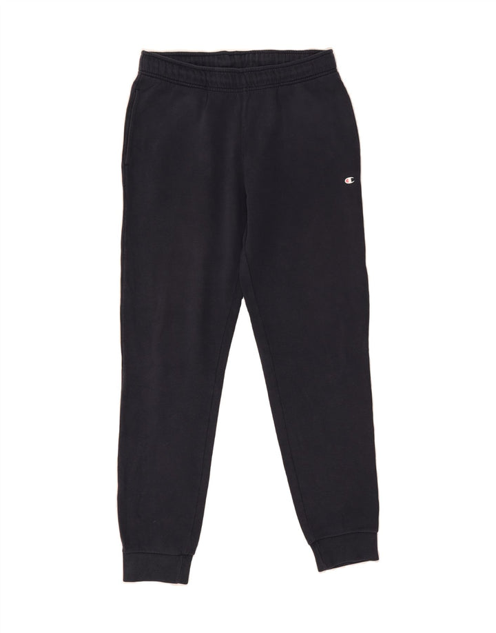 CHAMPION Mens Tracksuit Trousers Joggers Medium  Navy Blue Cotton Vintage Champion and Second-Hand Champion from Messina Hembry 