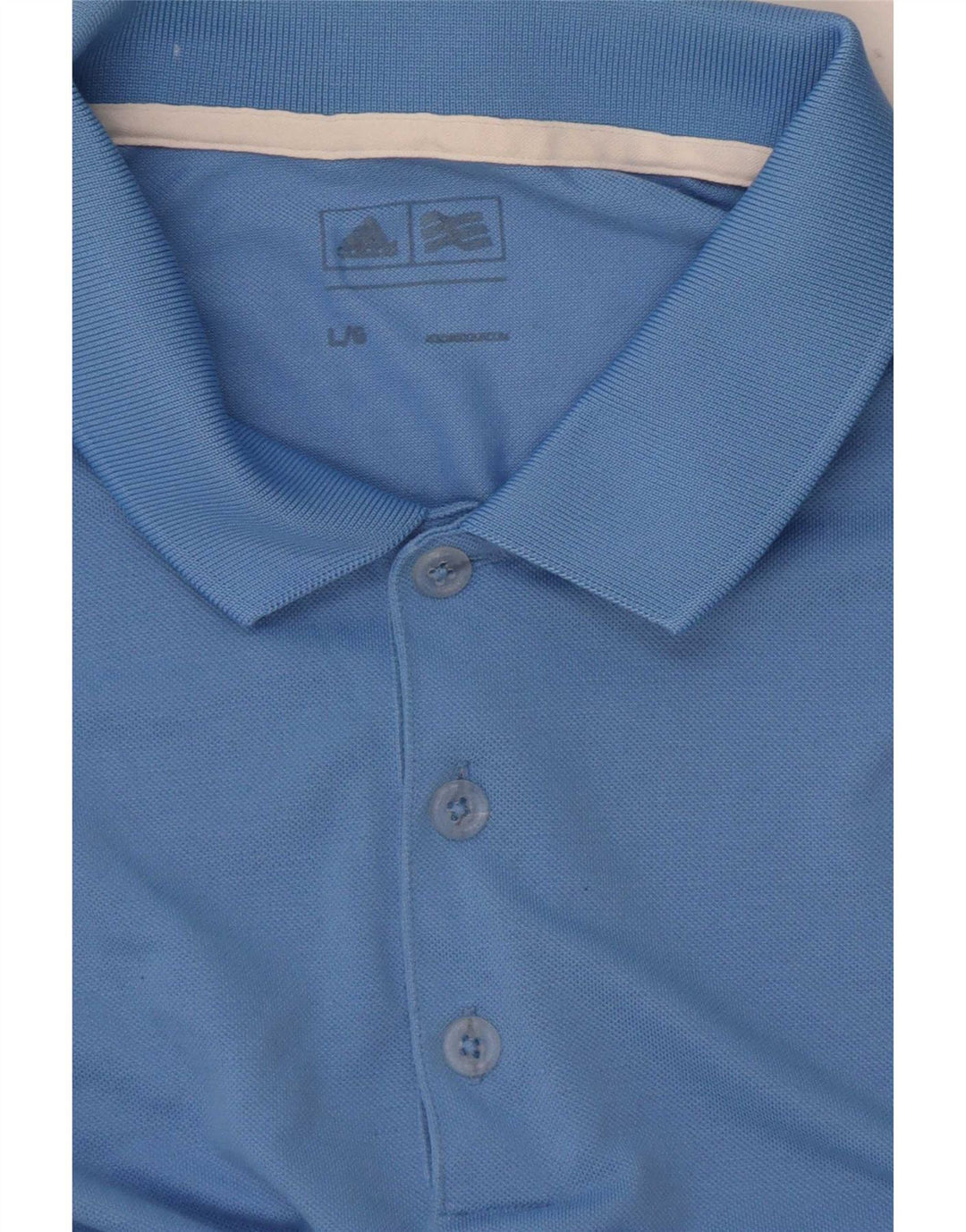 Adidas Polo skjorte til mænd, stor blå