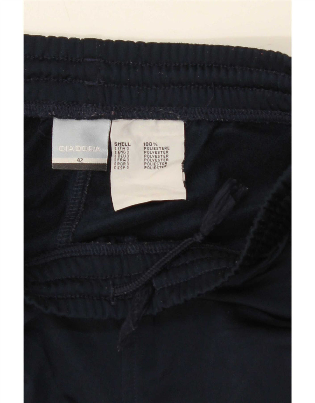 Diadora Dame træningsdragt Bukser IT 42 Medium Navy Blue Polyester
