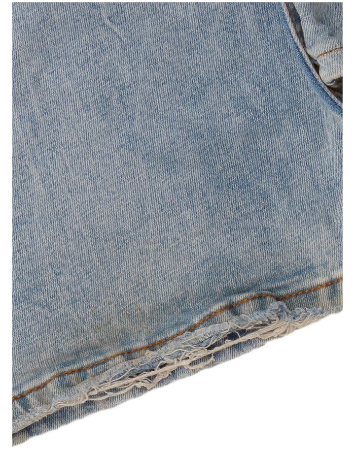 Zara Dame Flared Jeans EU 38 Small W28 L33 Blå Bomuld