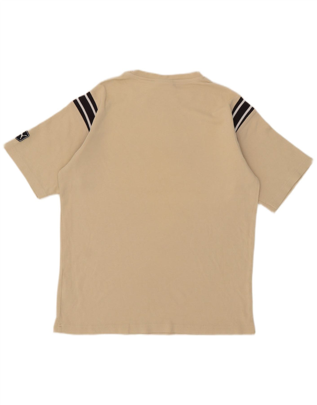 Puma Herre grafisk T-shirt Top Medium Beige Bomuld