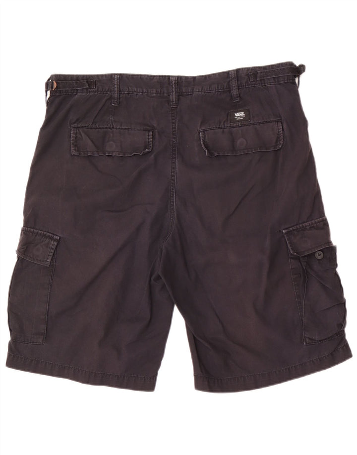 Vans Herre Cargo Shorts W34 Large Navy Blue