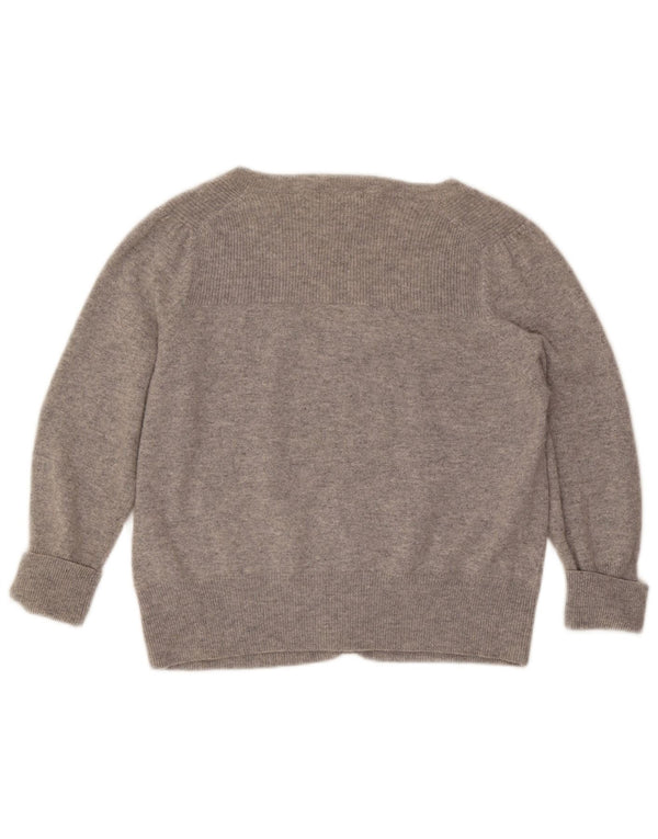 Marks & Spencer Dame 3/4-ærmet cardigantrøje UK 16 Stor Grå