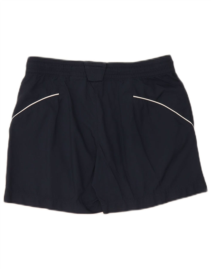 Nike sportsshorts til kvinder UK 8/10 Small Navy Blue Nylon
