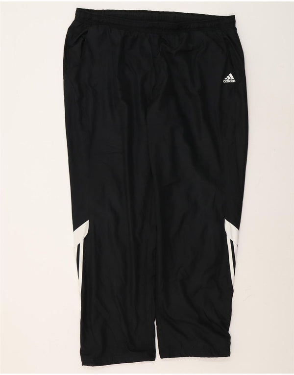 Adidas Træningsdragtsbukser til mænd 2XL Sort Colourblock Polyester