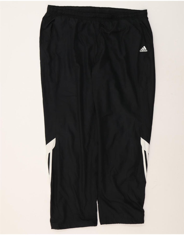 Adidas Træningsdragtsbukser til mænd 2XL Sort Colourblock Polyester