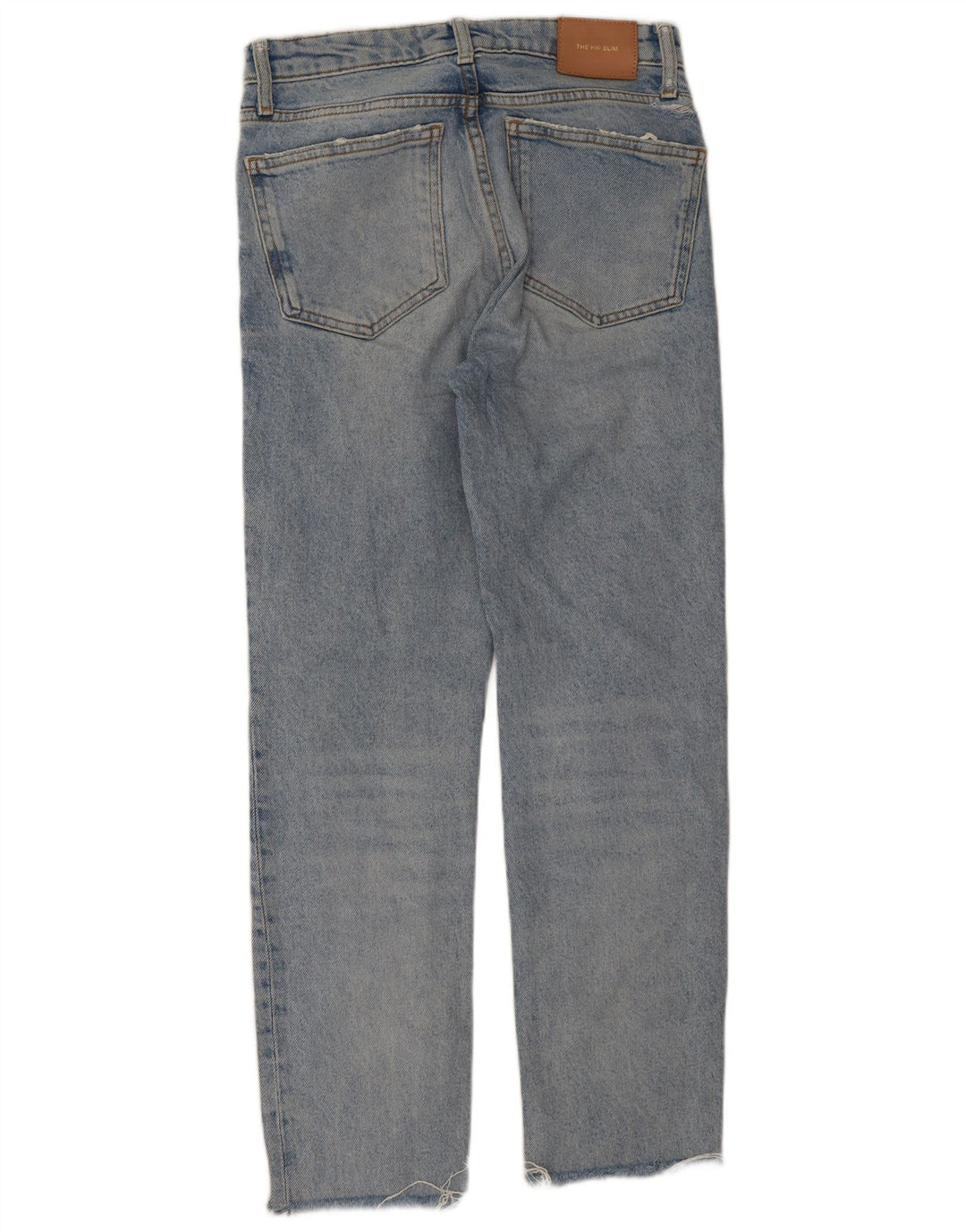 Zara Dame Slim Jeans EU 34 2XS W24 L26 Blå