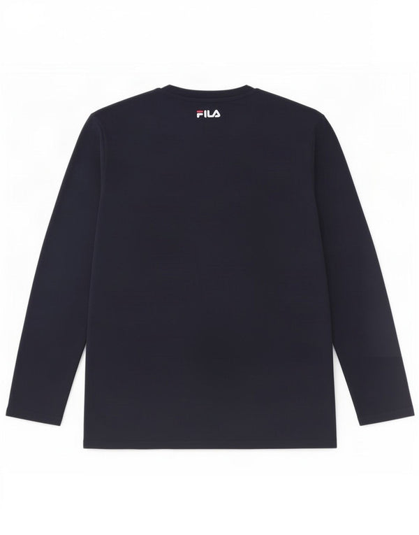 Fila Herre Top Langærmet XL Marineblå Bomuld