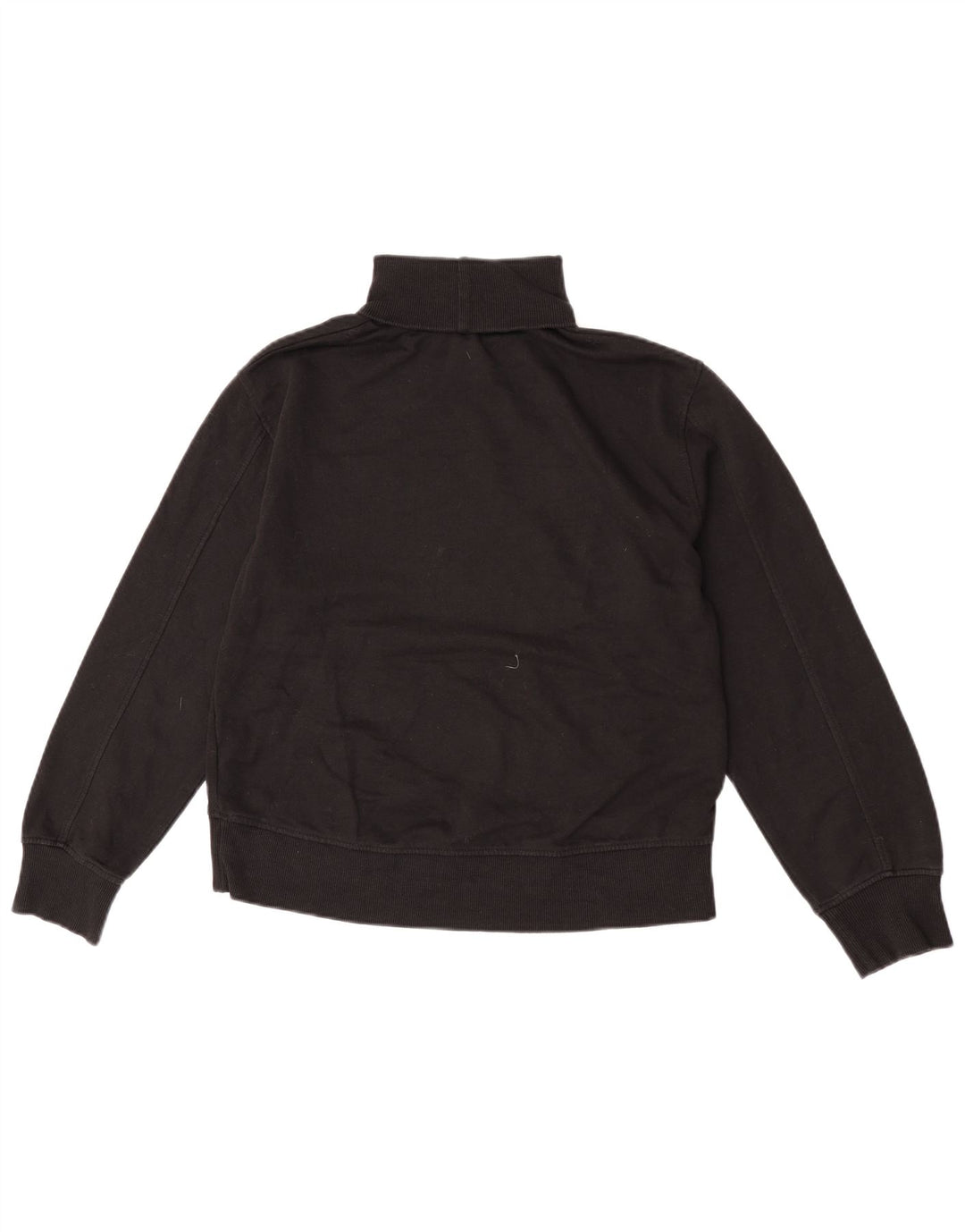 Zara Dame Rullehals Sweater UK 10 Lille Sort